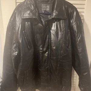 Never Worn Maxim Brand Genuine Leather Top Grain Lambskin Size 2XL Big & Tall